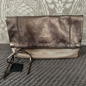 Club Monaco Kaitlin Fold-Over Clutch Hand Bag, New